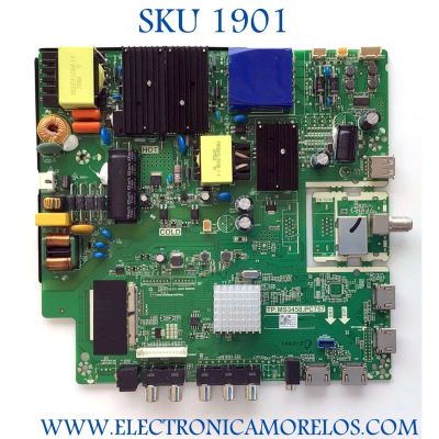 MAIN FUENTE (COMBO) PARA TV PROSCAN 4K UHD / NUMERO DE PARTE AE0011990 / TP.MS3458.PC757 / 2A108NS / Z20071662 / MODELO PLED5042-B-UHD